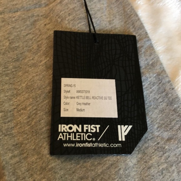 Iron Fist Kettle Bell Reactive Tee, size M NWT - Picture 4 of 7